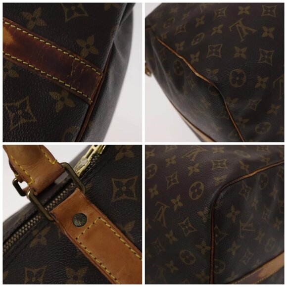 LOUIS VUITTON Monogram Keepall Bandouliere 60 Boston Bag - Picture 9 of 14